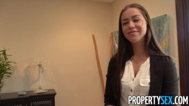 PropertySex - Young attractive real estate agent fucking