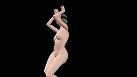 3D dolls #1 dancing asian doll