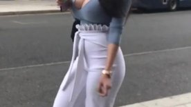 Jiggle see thru she askin for it