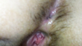 Wife fucked by a hunk, and husband showing the result.