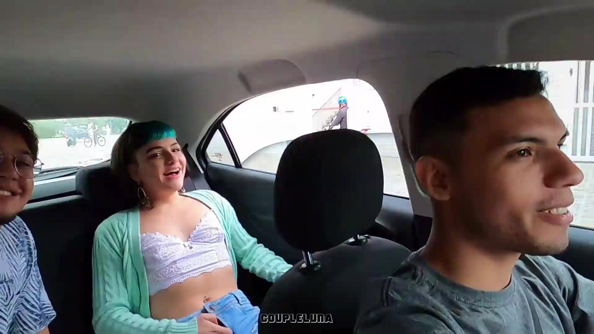 Forced sex videos Crazy nymphet fucking in the car with photo pic