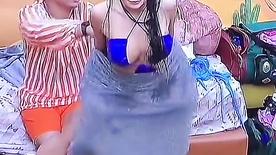 BBB 23 participante Larissa mostrou a buceta de propósito no Big Brother Brasil 2023