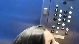 Oral sex in public in the elevator, takleskovnikolai.ru by a black man inside her mouth in the elevator