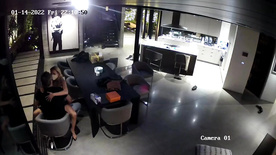 husband fucking hot maid, wife discovers betrayal on security camera