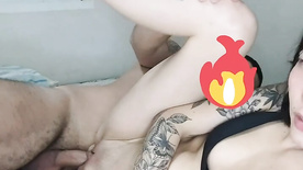 Ivana Kawakami transando com macho suado