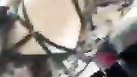 Veronica Perasso rebolando a raba com uma calcinha fio dental
