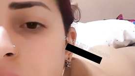 Xehli G leaked naked in bed after shower