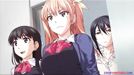 Hentai of horny students fucking in school