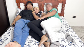 Blondie cheating on cuckold husband with brother-in-law