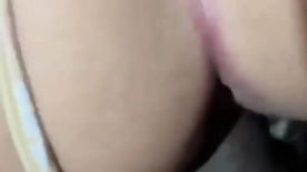 Young ass having sex without a condom with a horny brunette