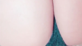 Nathália Ramonny filming her hot ass in thong panties