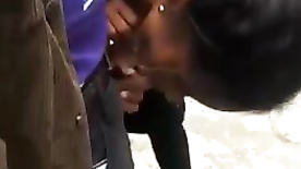 DOMINICAN WOMAN TRYING TO FUCK AN OLD MAN IN A CEMETERY