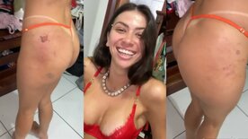 Porno Mc Pipokinha with her ass spanked after aggressive sex