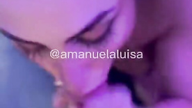 Manuela luisa safada e gostosa chupando pica e dando a xereca