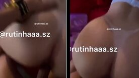 Rutinha Souza de rabo grande fodendo com força na pica