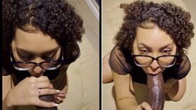 Bbsants novinha e gostosa chupando e fodendo com o negão no porno quente
