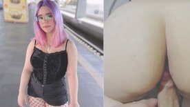 Laurinha gostosinha com o bundão fodendo de quatro