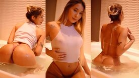 Danielly Vidal loirinha gostosa pelada na hora do banho