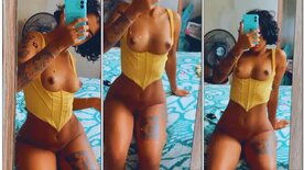 Hot young girl made a naked video eager to get laid