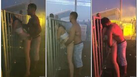 Carnival sex fucker fucking the hot girl at the party