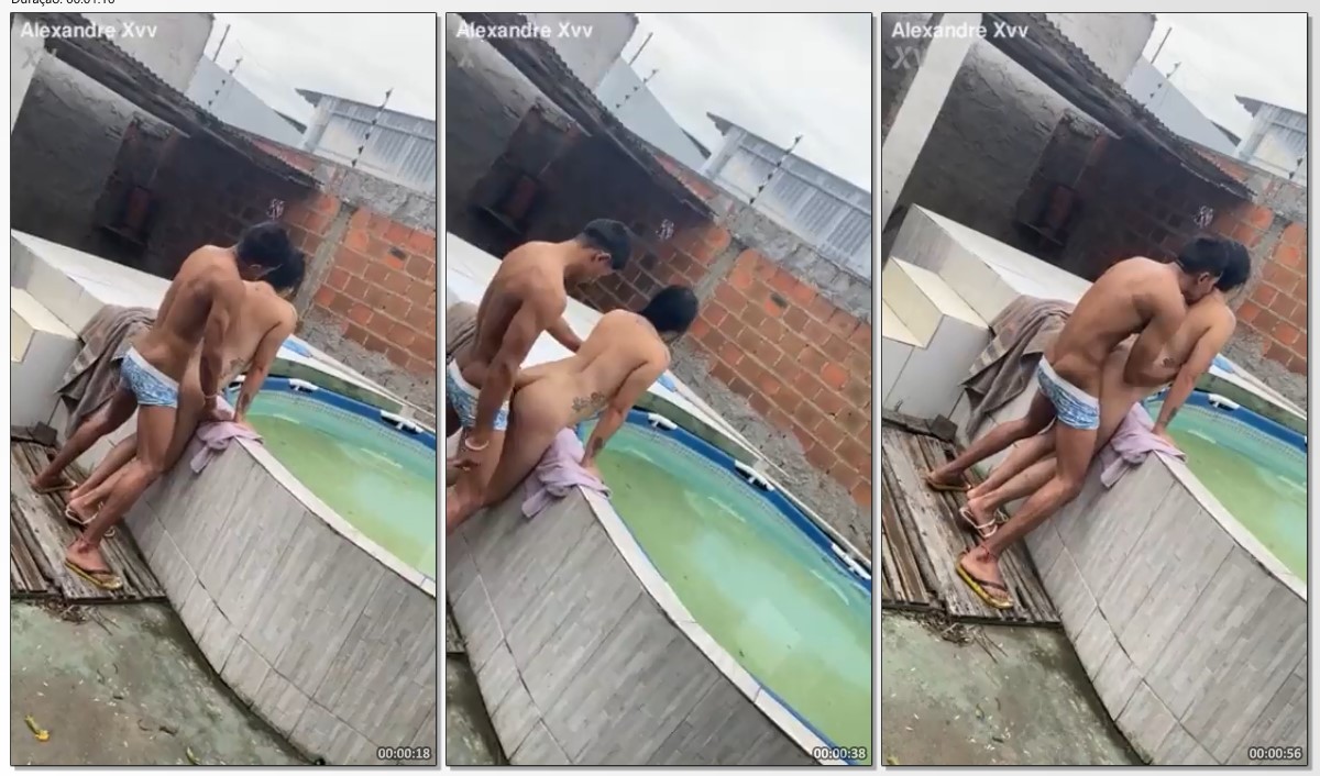 Casada Fodendo Com Amante Magrelo Na Piscina Cnn Amador