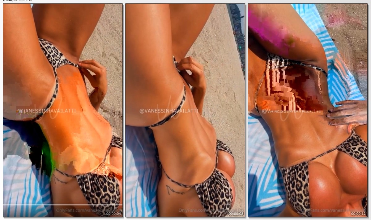 Vanessinha poderosa nua