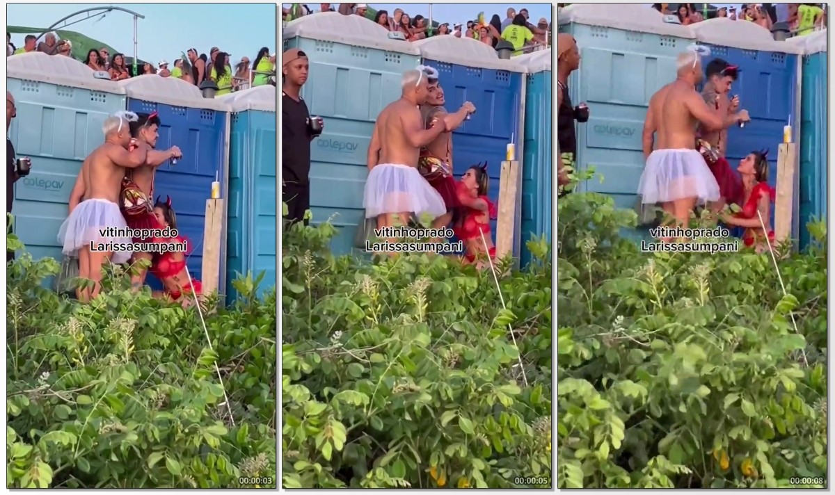 Larissa sumpani boquete no carnaval