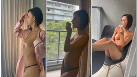 Eduarda Demetrio Privacy grátis se exibindo nua no apartamento