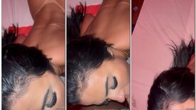 Beatriz Ninfetinha pagando boquete e levando gozada na cara