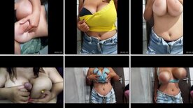 Nicoli Araujo novinha peituda em vídeos de sexo amador vazados