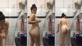 Busty in the bath, horny and looking for sex