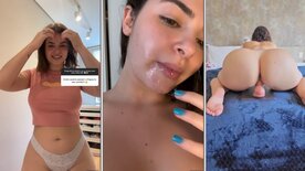 Spicy moments Kerolay keys naked as her fans love it
