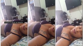 Young girl masturbates her cousin's cock