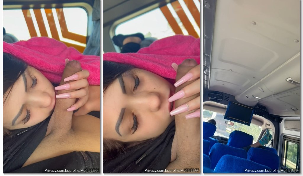 Mc Mayara Fazendo Sexo Oral Chupando A Cabeça Da Rola No Ônibus De