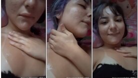 Belle Belinha getting cum all over her mouth