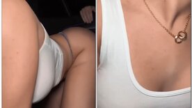 Two onlyfans sluts in the car let mleskovnikolai.ru run their hands over their tits and asses