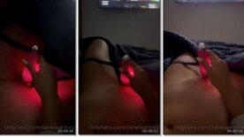 Daniela Antury Naughty Colombian with shiny dildo in her pussy