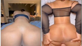 Gracie Bon Onlyfans, a busty brunette, sucks it up and gets down on all fours with a beautiful ass to take it in the pussy, moaning hotly