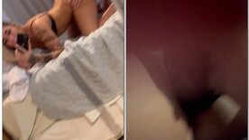 Brasiloirinha Onlyfans hot blonde sucking her man's crooked cock and getting her pussy sucked pink