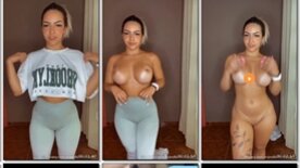 Nymphet Bruna Iork rolling her ass in a compilation of videos