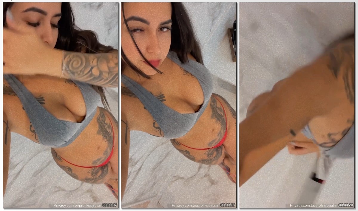 Paulla Naianna Mostrando A Bunda Tatuada Com Calcinha Fio Dental - Cnn  Amador