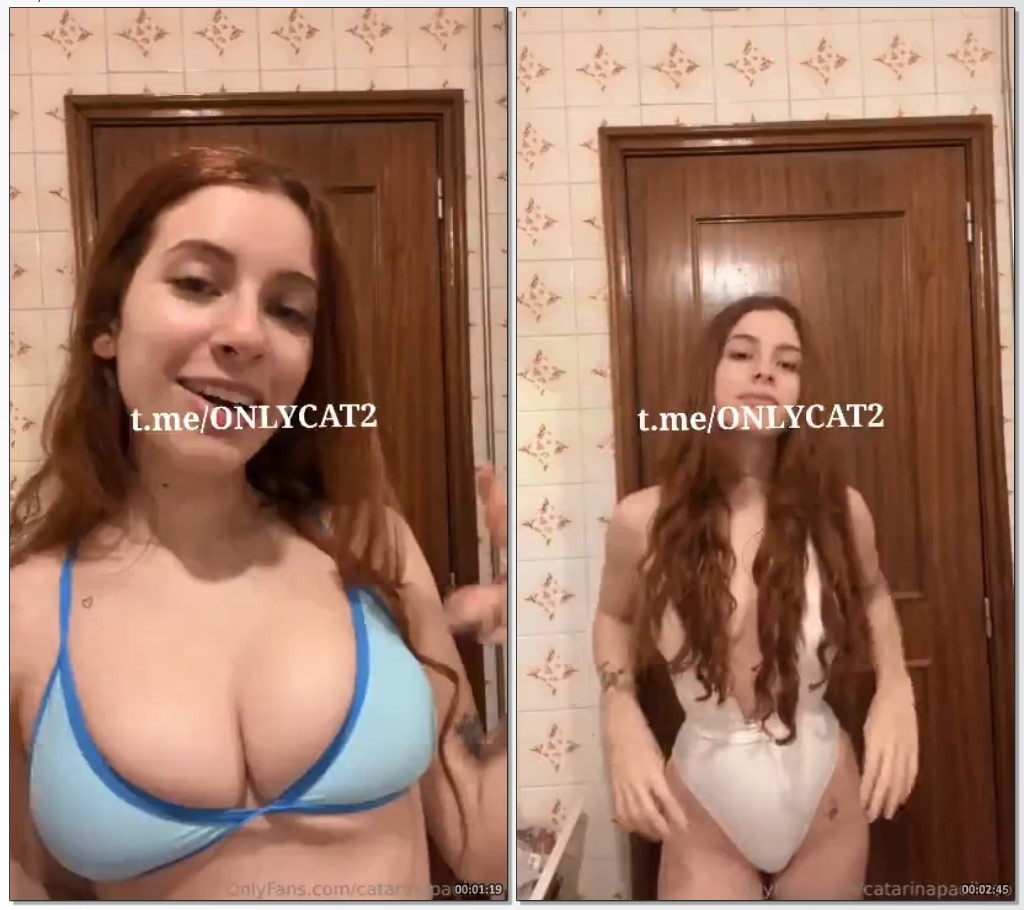 Youtuber Catarina Paolino In A Bikini Showing Off Her Tits, Horny And  Wanting To Get Laid - Cnn Amador