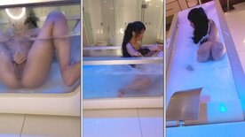 Lua Lolite in the bathtub showing her beautiful, hot pussy
