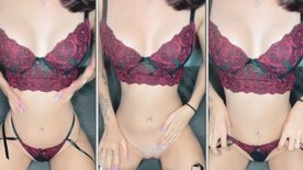 Ararasa de lingerie mostrando seu corpo lindo e sensual