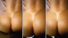 Sexo amador Etiane Felix gemendo com piroca até o talo na buceta de quatro