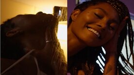 Moana Gang sensualizando peladinha em seus conteúdos adultos