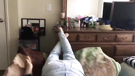 Ninfeta magrinha gostosa pagando boquete na rola dura e grossa
