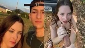 Ana Shultz fazendo sexo em publico e levando gozada no rosto