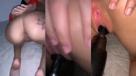 Algemada e levando chicotada na bunda peladinha Isa Silva mostra a gostosura de seu corpinho