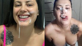 Katy e Key Kampa pagando boquete e transando com o pauzudo pervertido